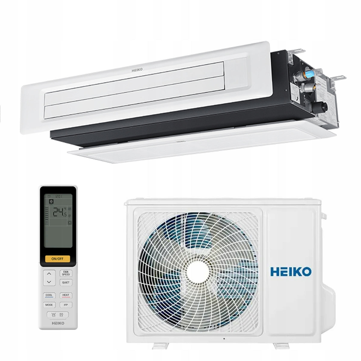 Heiko C-Duct Slim 5,0 kW klimatyzator kanałowy R32
