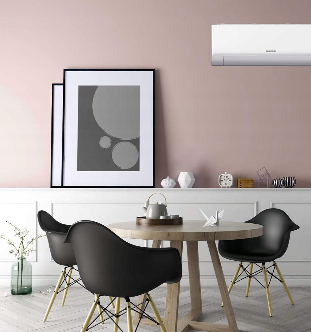 Klimatyzator ścienny pompa Kaisai Pro Heat+ 3,5kW komplet funkcja grzania