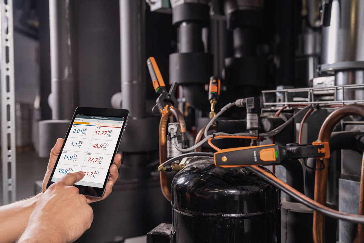 Termometr zaciskowy Testo 115i SmartSonda Bluetooth do klimatyzacji