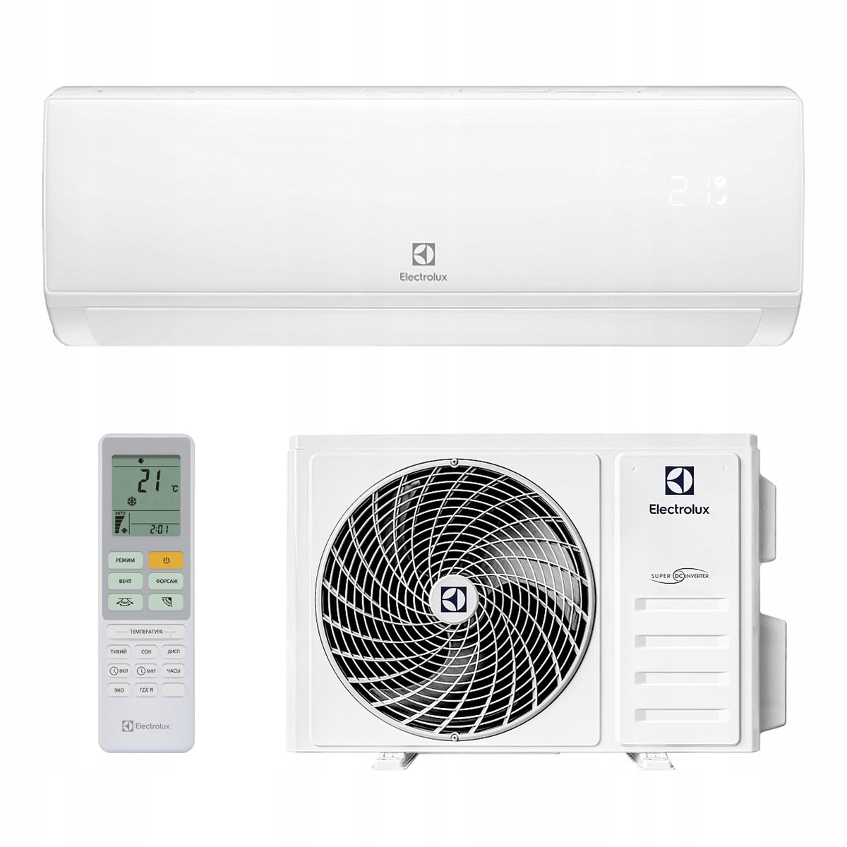 Klimatyzator ścienny ELECTROLUX 2,6kW 30m2 WIFI do domu biura klimatyzacja