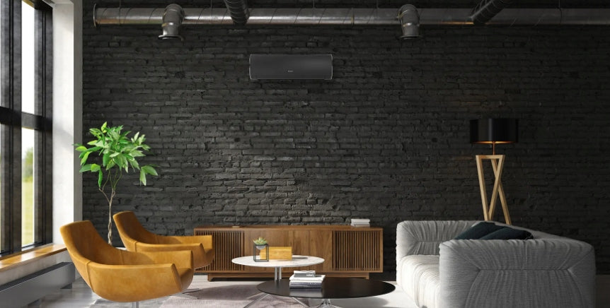 KLIMATYZACJA ścienna GREE Fairy Dark 7kW WiFi Mocny Klimatyzator