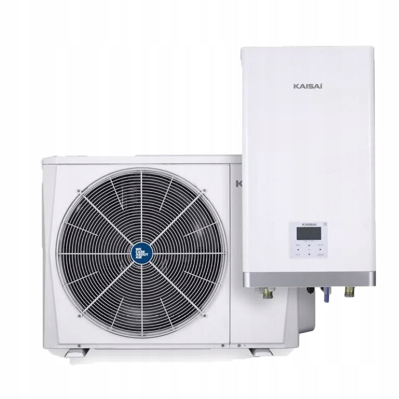 Wydajna Pompa Ciepła KAISAI 14kW Split STEROWNIK Ogrzewanie Grzanie