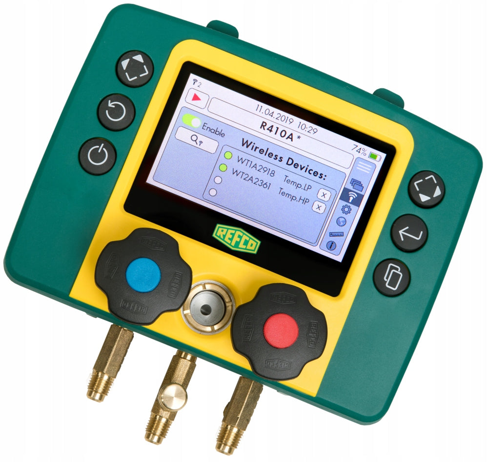 Elektroniczne manometry Refco REFMATE2-CA-WTC 4688127 FGAZ profesjonalny