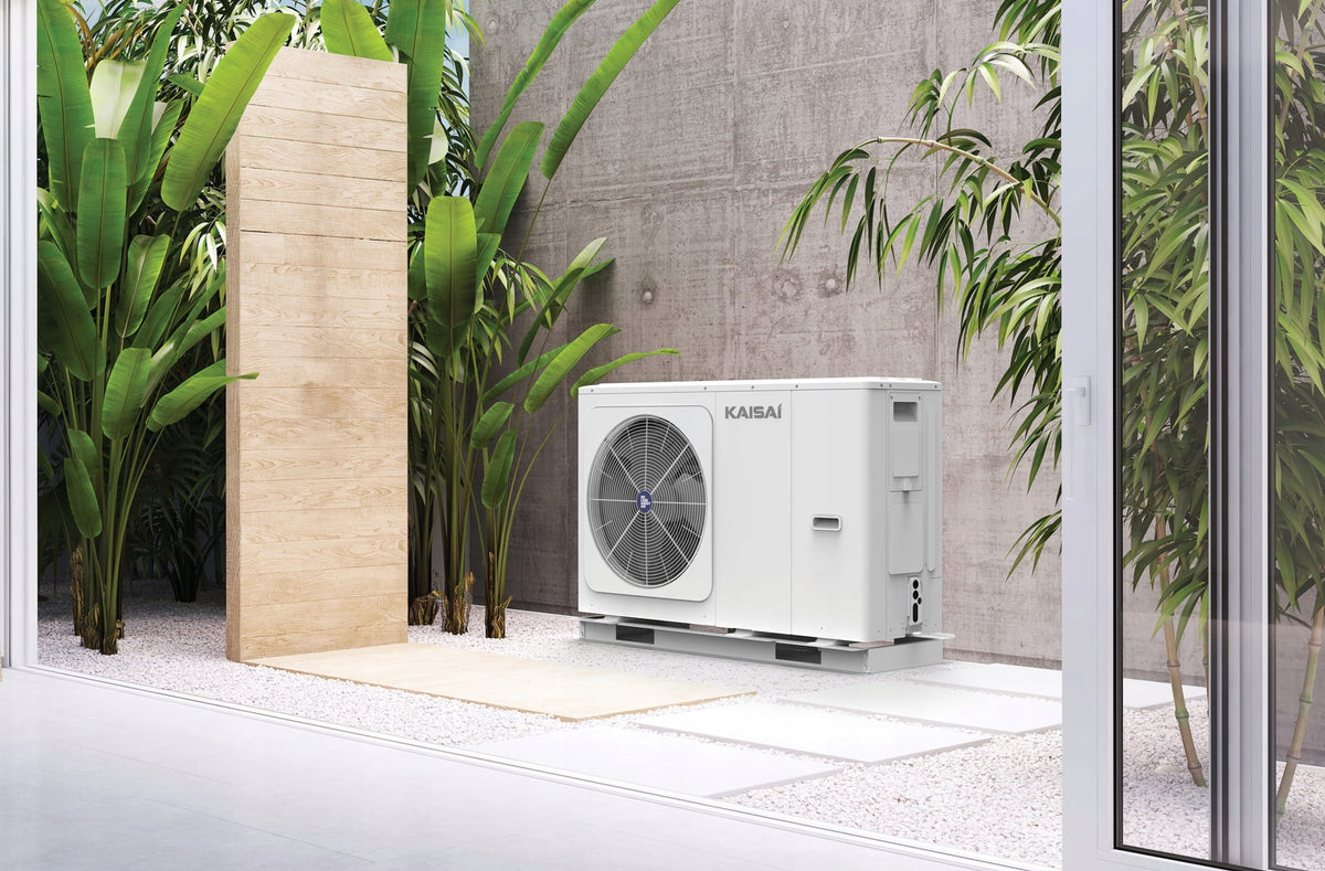Wydajna Pompa Ciepła KAISAI 14kW Split STEROWNIK Ogrzewanie Grzanie