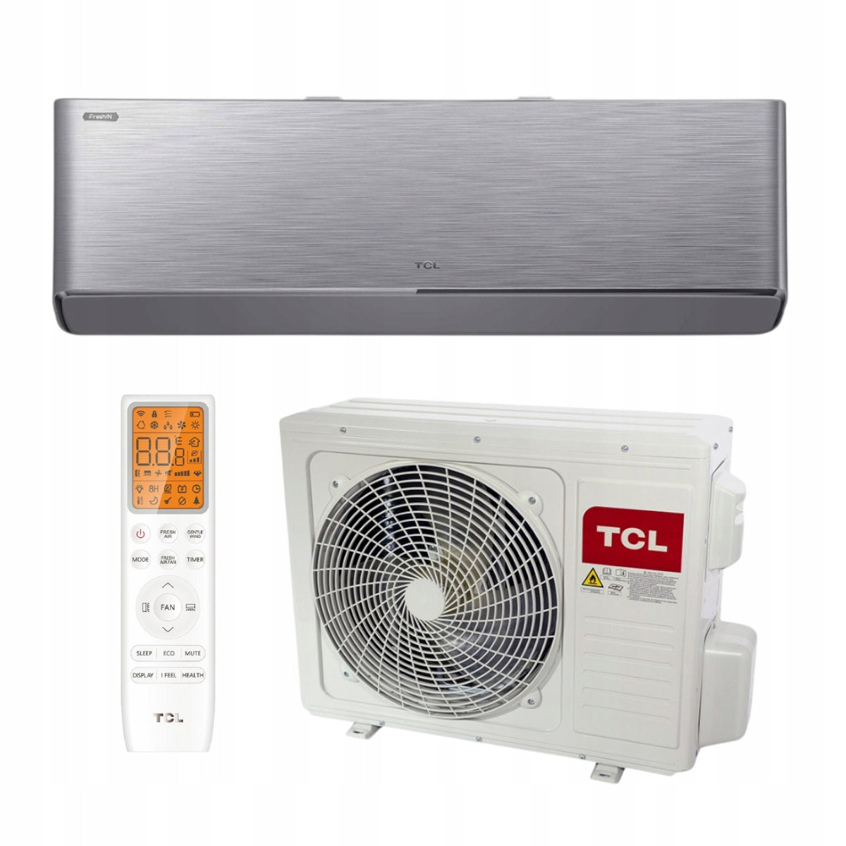 Klimatyzator TCL FreshIN 1.0 FAI 2,6kW świeże powietrze, do domu 30m2