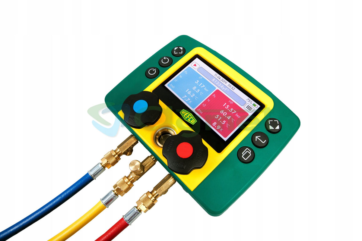 Elektroniczne manometry Refco REFMATE2-CA-WTC 4688127 FGAZ profesjonalny
