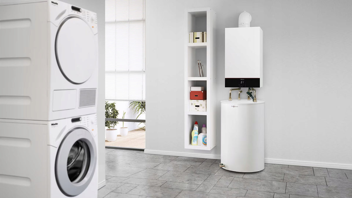 Piec gazowy Viessmann Vitodens 100-W B1HF(-M) + Vitocell 100-W CUGA