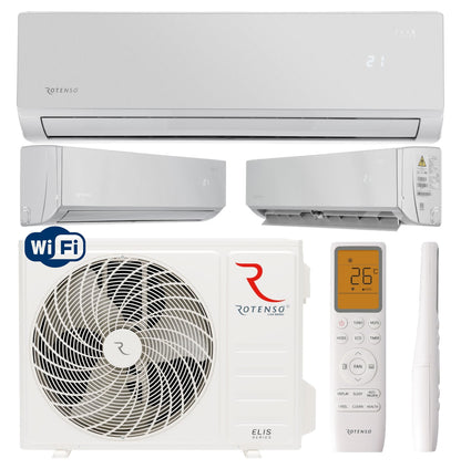 Klimatyzator ROTENSO ELIS SILVER 2,6kW wifi pilot chłodzenie ogrzewanie