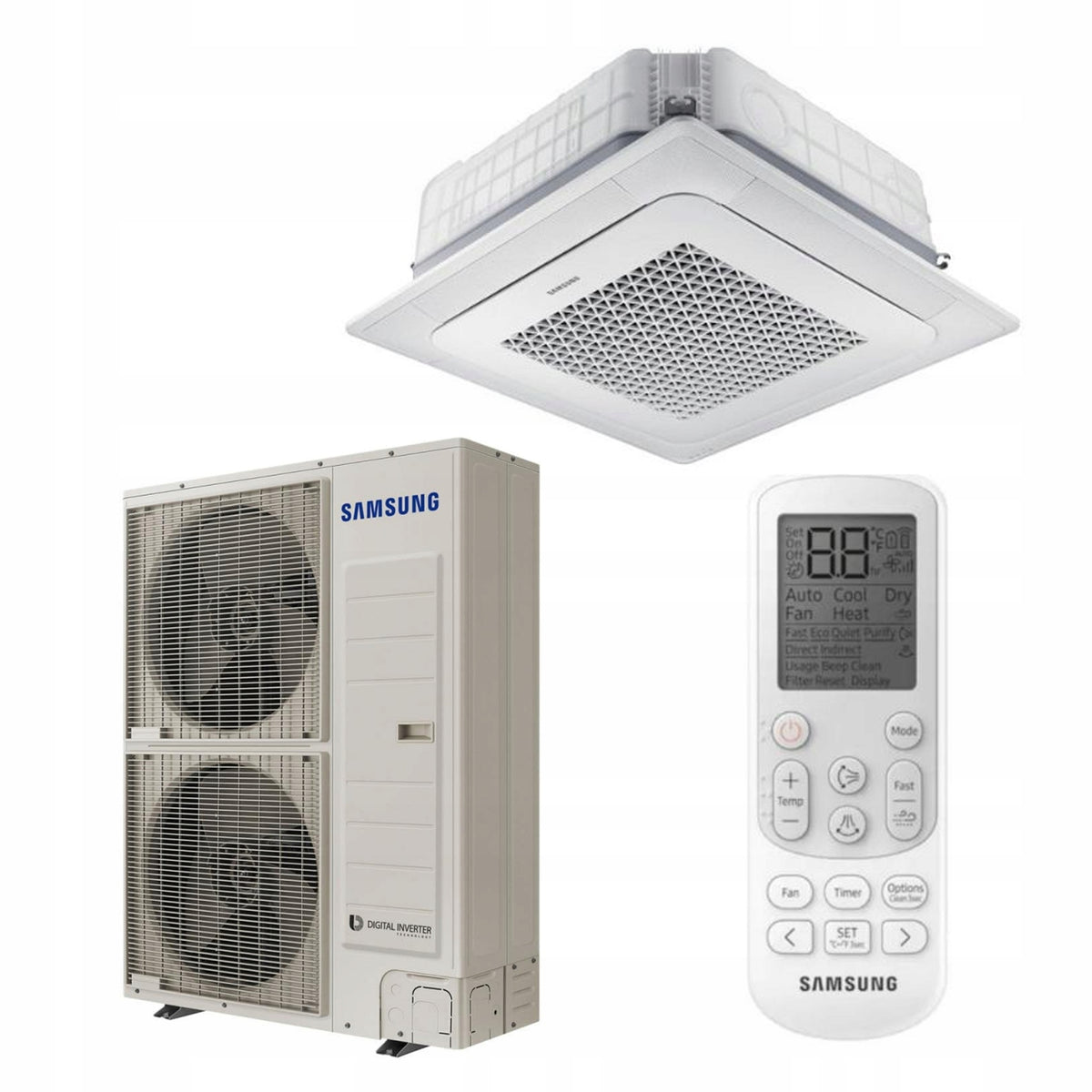 Samsung CAC Kasetonowy WindFree 13,4 kW 4-kierunkowy R32