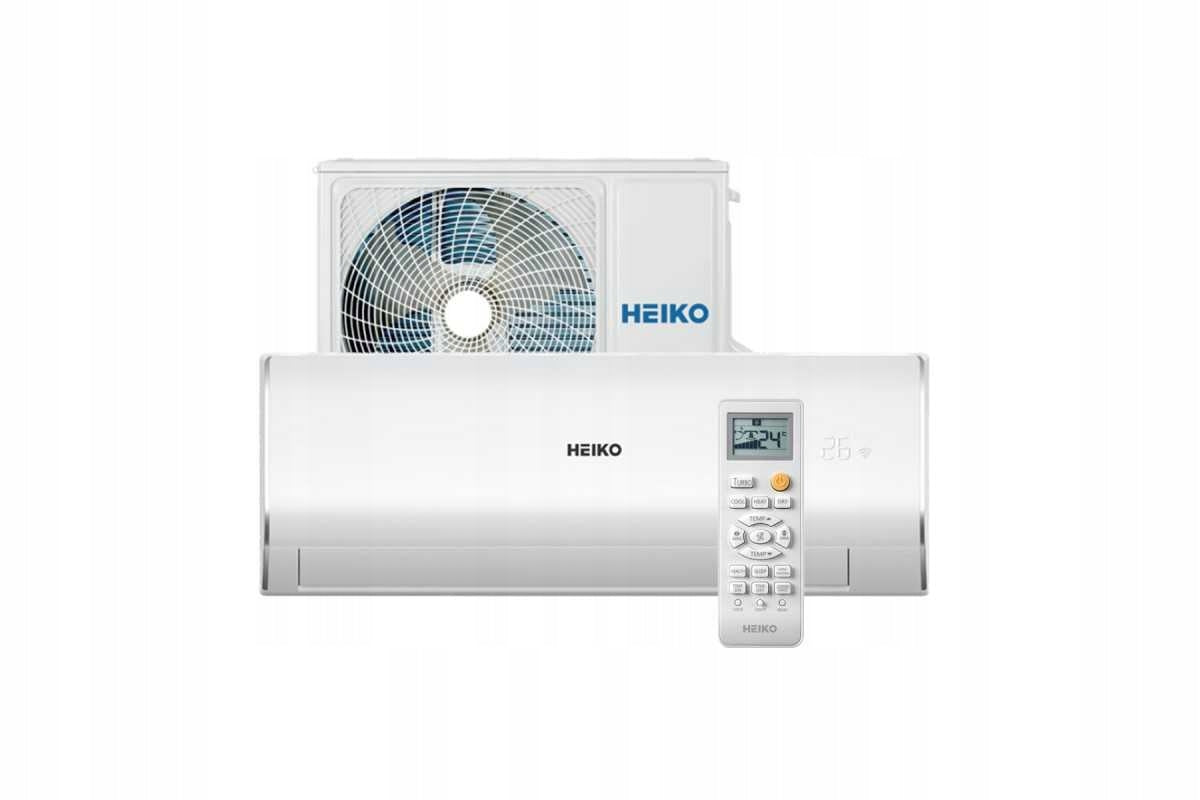 Klimatyzator Heiko Rosa White 2,6 kW WiFi A++ Split