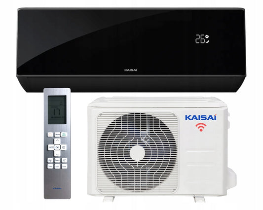 Klimatyzator pompa KAISAI PRO HEAT+ Black 5,2kW