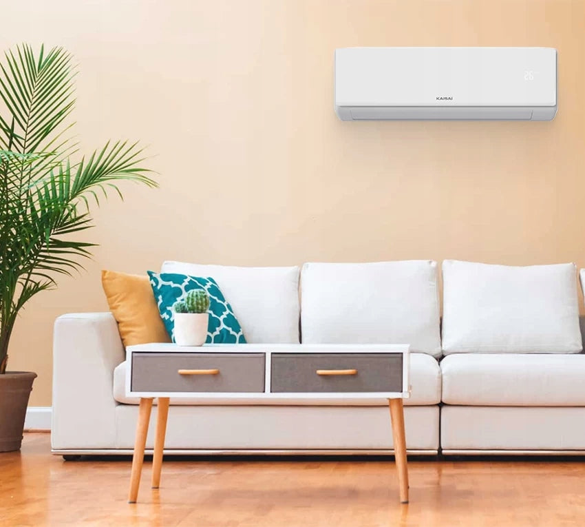 Klimatyzator KAISAI NORDIC 3,5 kW (KNP-12NRHI/KWX-12NRHO) do grzania WIFI