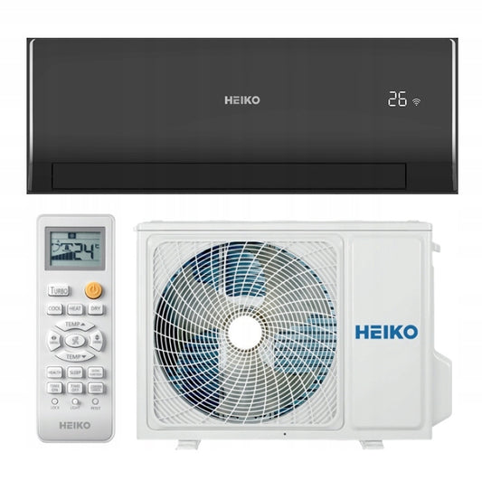 Heiko Rosa Black JS025-RB klimatyzator ścienny 2,6 kW WiFi R32