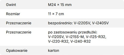 Filtr mgły olejowej VALUE P4