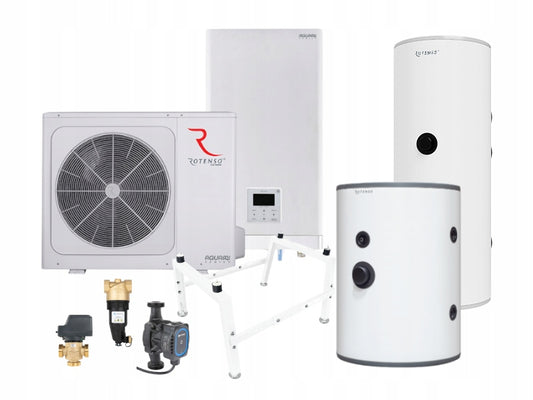 Kompletny zestaw do kotłowni Pakiet Premium Rotenso AQUAMI Split 16 kW