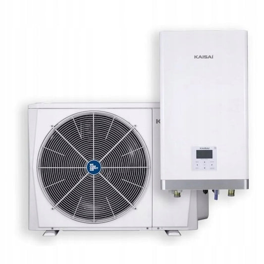 Wydajna Pompa Ciepła KAISAI 12kW Split STEROWNIK Ogrzewanie Grzanie