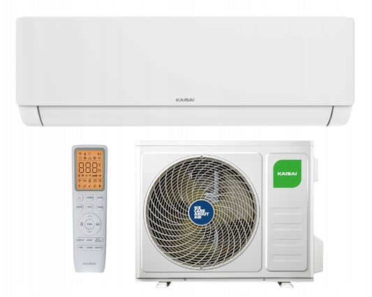 Klimatyzator ścienny KAISAI AIR 2,6kW energooszczędny, do ogrzewania, WiFi