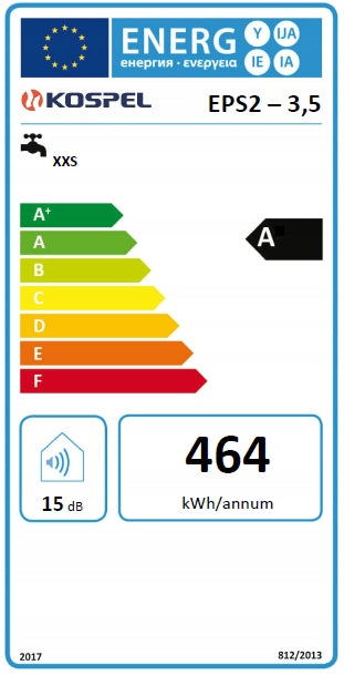 Podgrzewacz wody przepływowy elektryczny EPS2-3,5kW Twister Kospel
