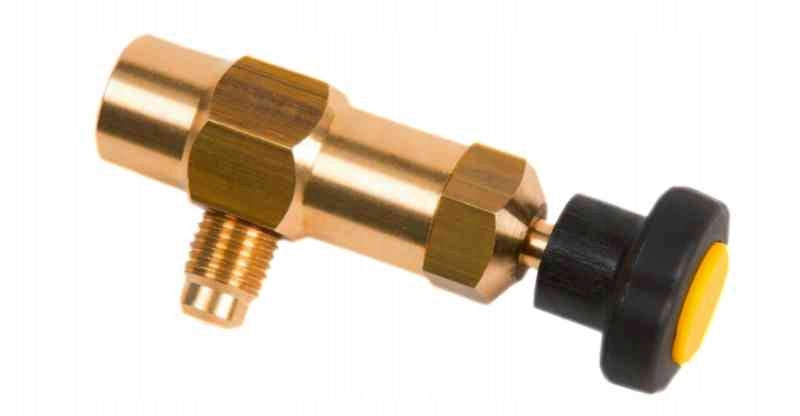 Zawór do butli jednorazowych R600a Refco 10612-2