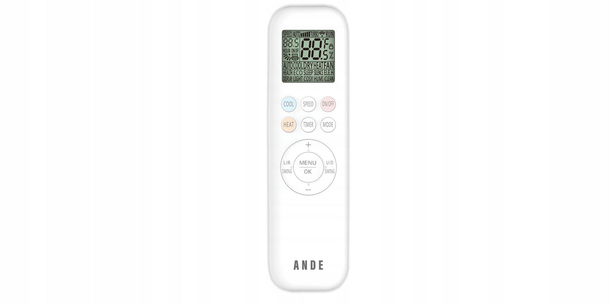 Klimatyzacja Klimatyzator ANDE Jupiter 2,6 KW UV Wifi iClean Pakiet Grzania