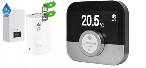 Pakiet kocioł gazowy De Dietrich MCR4 19T + zasobnik cwu 100 l + sterownik