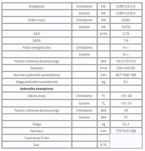 KLIMATYZACJA LG DELUXE UV Klima 3,5kW WiFi Pilot