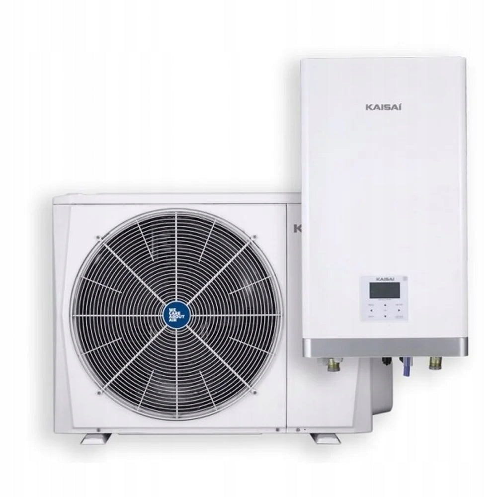 Wydajna Pompa Ciepła KAISAI 10kW Split STEROWNIK Ogrzewanie Grzanie