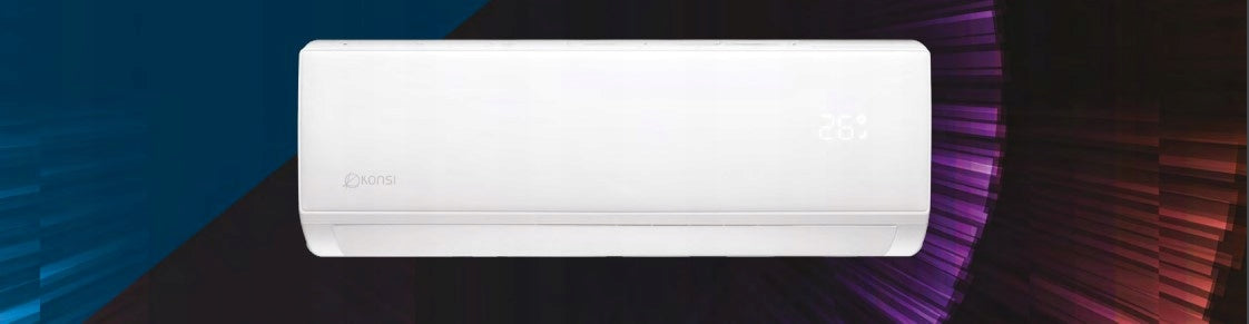 Klimatyzator ścienny Konsi Oppira 5 kW Pilot 50m2 WiFi grzanie