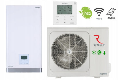 Pompa ciepła Rotenso Aquami Split 16kW AQS160X3o AQS160X13i Ogrzewanie Zima