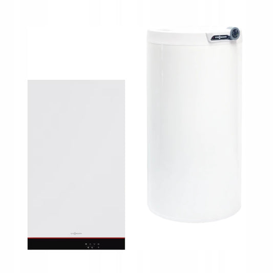 Piec gazowy Viessmann Vitodens 100-W B1HF(-M) + zasobnik EWS 160