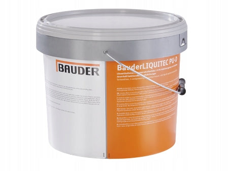 Płynna membrana Bauder Liquitec PU obróbka detali 6KG Jasny Szary RAL 7040