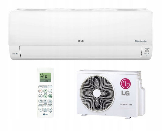 KLIMATYZACJA LG DELUXE UV Klima 5,0kW WiFi PilotCiepło Klimatyzator