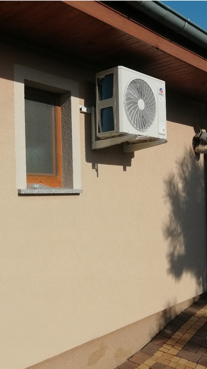 Wspornik klimatyzatora Rodigas MS230 składany 800 mm 100 kg RAL9002
