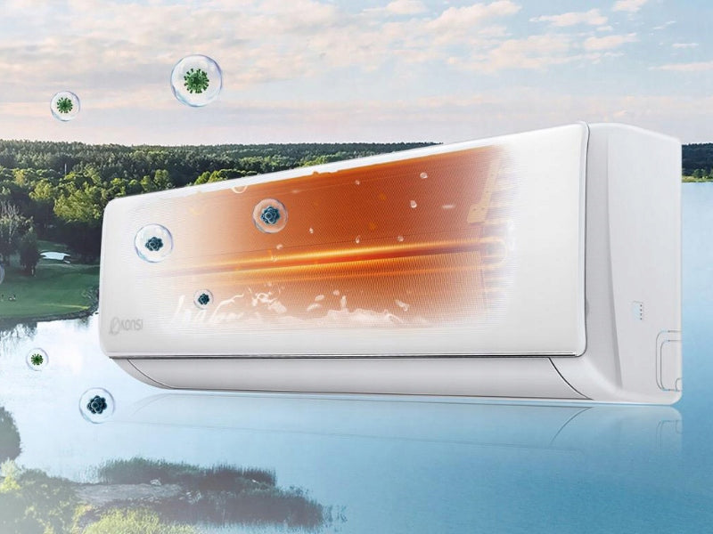 Klimatyzator ścienny Konsi Oppira 5 kW Pilot 50m2 WiFi grzanie