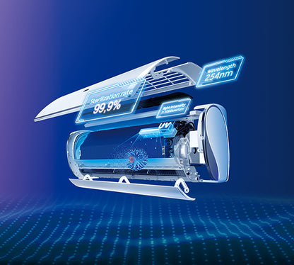 Klimatyzator HAIER FLEXIS Plus WiFi UV-C 2,6kW Klimatyzacja Grzanie