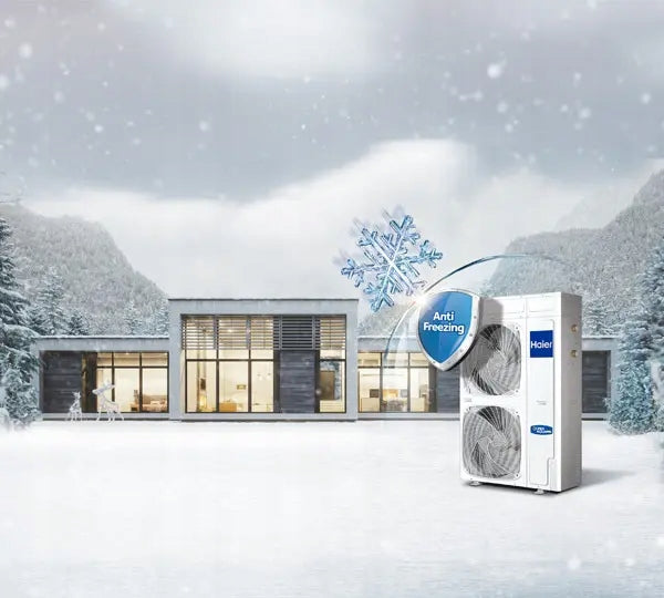 Pompa Ciepła MONOBLOK Haier 8 kW CO Ciche Grzanie Wydajna Ogrzewanie R32