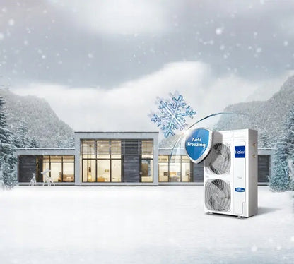 Pompa Ciepła MONOBLOK Haier 8 kW CO Ciche Ogrzewanie R32 Grzanie Wydajna