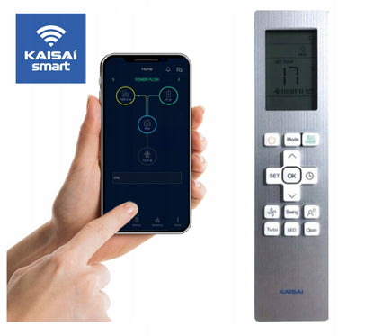 Klimatyzator ścienny KAISAI ECO Split 3,5kW 40m2 WiFi PILOT 2026 MOCNY