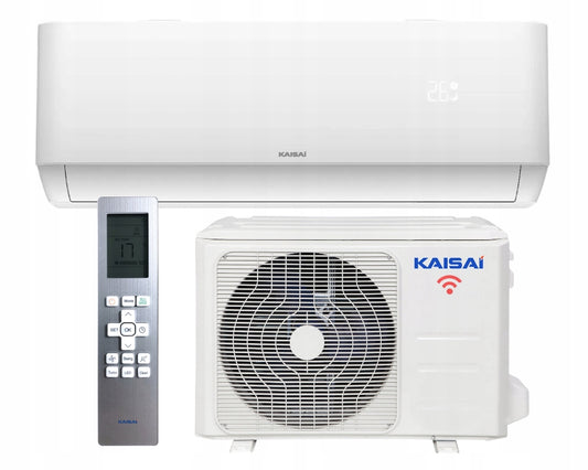 Klimatyzator ścienny KAISAI PRO HEAT+ 5,0 kW wydajny mocny