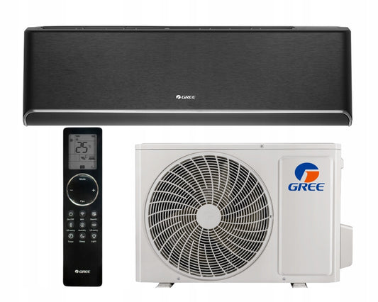 Klimatyzator domowy Gree Airy Dark 3,5kW WiFi Grzanie Jonizacja UV 2026