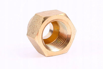 Nakrętka, narzutka mosiężna 3/8" x 10mm