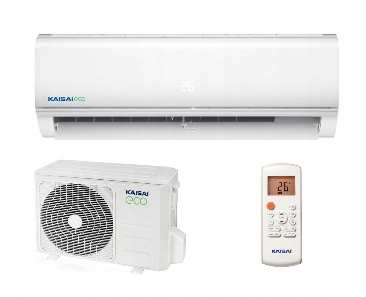 KLIMATYZATOR Ścienny KAISAI ECO 2,6kW Pilot HEPA