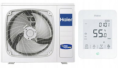 Pompa ciepła Haier Super Aqua 5kW Monoblok Sterownik w zestawie