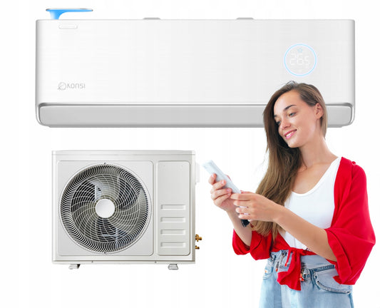 Klimatyzator do domu Konsi Wendu 2,7kW WiFi A+++ Klimatyzacja Grzanie