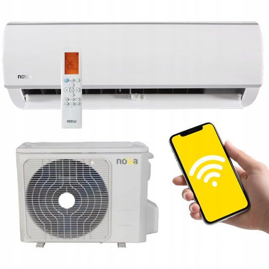Klimatyzacja ścienna WIFI NOXA Cool 5kW Grzanie Chłodzenie Oszczędna