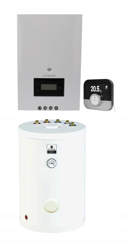 Pakiet kocioł gazowy De Dietrich MCR4 19T + zasobnik cwu 100 l + sterownik