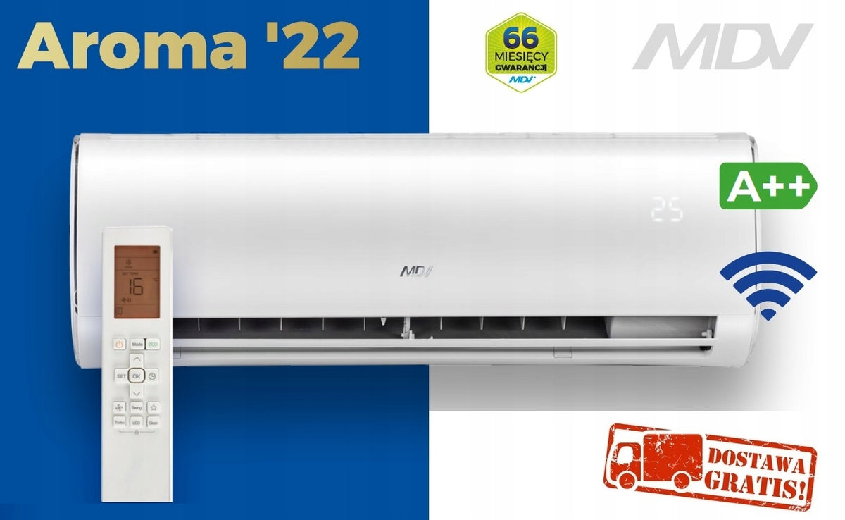 Klimatyzator Klimatyzacja Pompa Ciepła 7,0kW Wydajny Grzanie