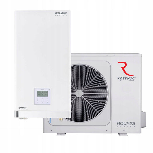 Pompa ciepła Rotenso Aquami Split 8kW AQS80X1o/AQS100X13i Ogrzewanie ZIma