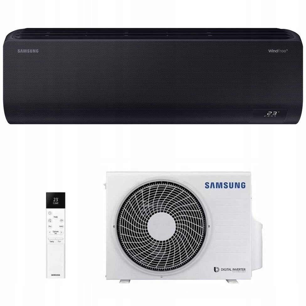 Klimatyzator Samsung WindFree Avant S2 Black 3,5 kW WiFi R32