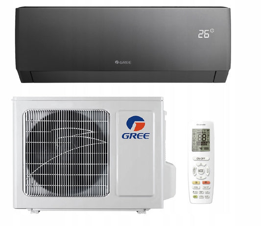 Klimatyzacja Gree Pular PRO 2026 Ogrzewanie 3D Czarny Dark WiFi 3,5kW